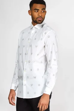 OppoSuits Juleskjorte - Jule Ikoner Skjorte