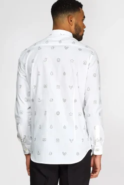 OppoSuits Juleskjorte - Jule Ikoner Skjorte
