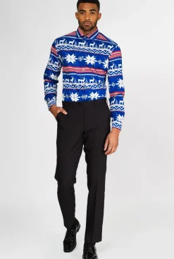 OppoSuits Juleskjorte - 'The Rudolf' Skjorte