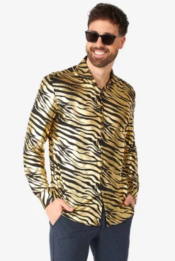 OppoSuits ® Tiger Shiner Skjorte