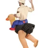 Oppustelig Struds Kostume