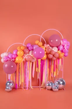 Orange Balloner "Pastel Peach" 30 cm, 10 stk.