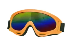 Orange Skibriller med Multifarvet Glas