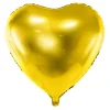 Oversize Folie Ballon 61cm, Guld Hjerte