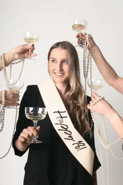 Papir Sash "Milestone" - 18 År