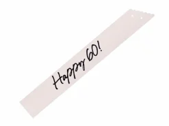 Papir Sash "Milestone" - 60 År