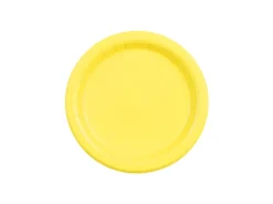 Paptallerkener Gule 18 cm (6 stk.)