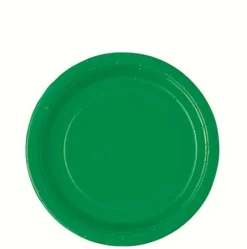 Paptallerkner - Smaragd Grønne, 21.9 cm