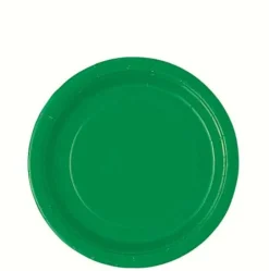 Paptallerkner - Smaragd Grønne, 21.9 cm
