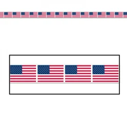 Partytape Med Amerikanske Flag