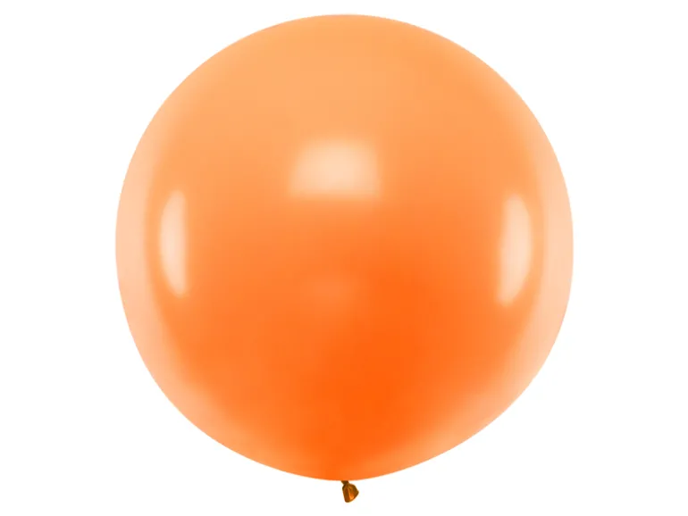 Pastel Orange Kæmpe Ballon