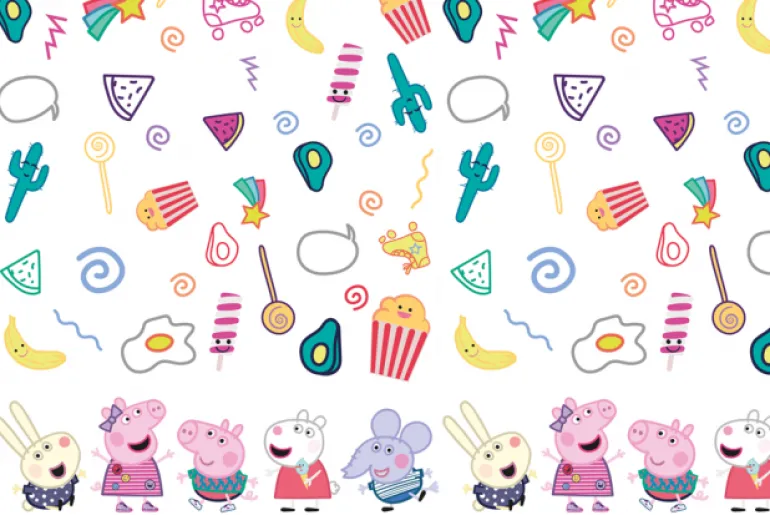 Pastel Peppa Pig - Gurli Gris Plastikdug