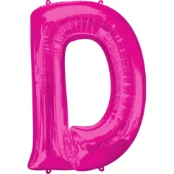 Pink Folie Bogstav "D"