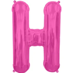Pink Folie Bogstav "H"