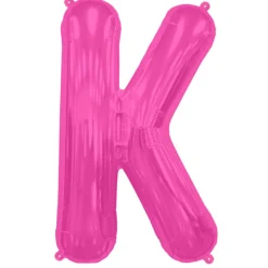 Pink Folie Bogstav "K"