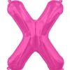 Pink Folie Bogstav "X"