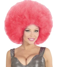 Pink Oversize Afro