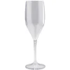 Plastik Champagneglas