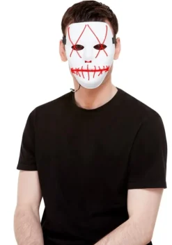 Plastik Maske med Lys