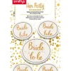 Polterabend "Bride Tribe" Badges, 5 stk.