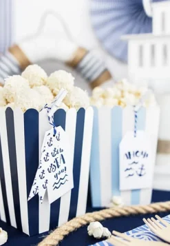 Popcorn Bægere - Blå nuancer