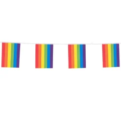 Pride Papir Vimpelguirlande, 3 meter