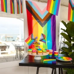 Progressive Pride Stofflag, 90 x 150 cm