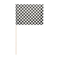 Racer Papirflag, 10 stk.