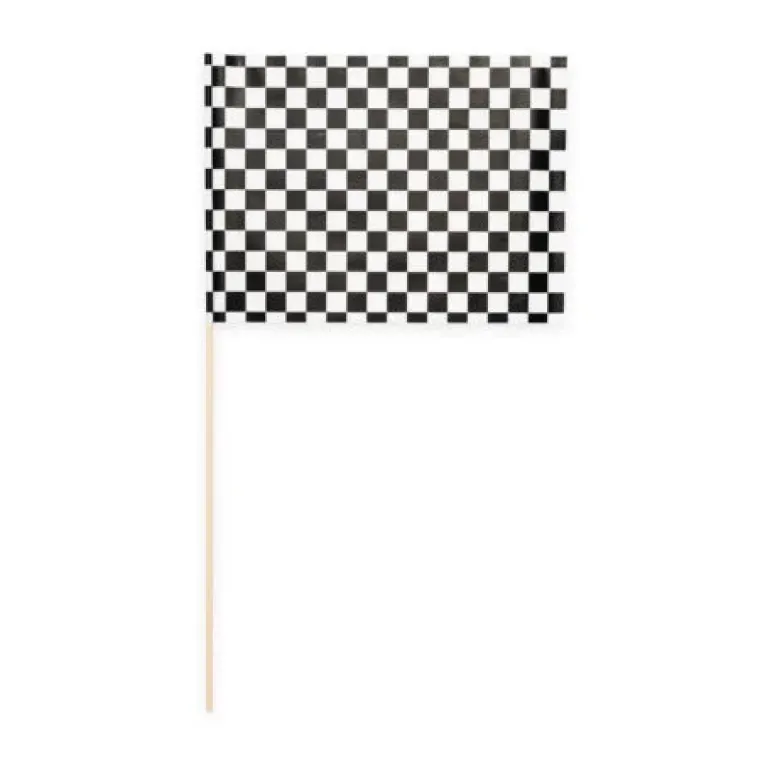 Racer Papirflag, 10 stk.