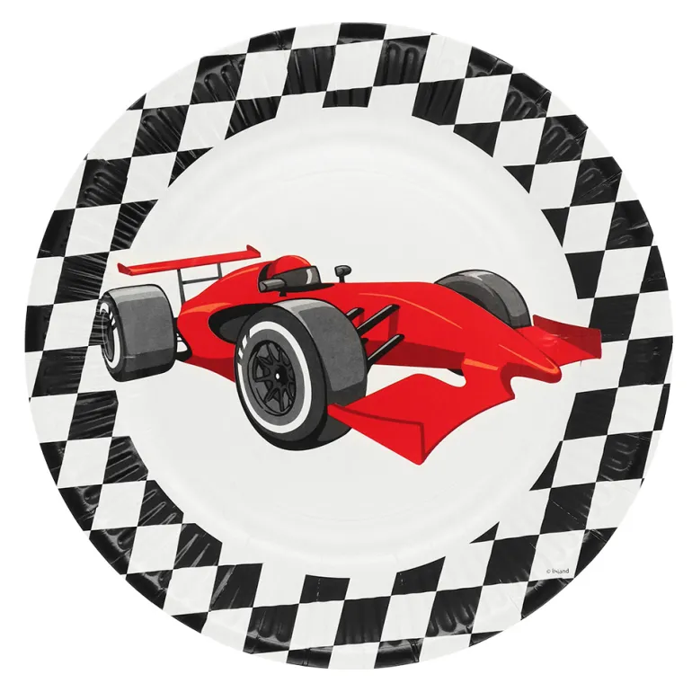 Racer Tallerkner, 8 stk.