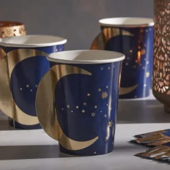 Ramadan Papkrus m/Guld Hank, 8 stk.