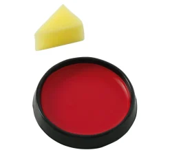 Rød Makeup med Svamp, 9 gr