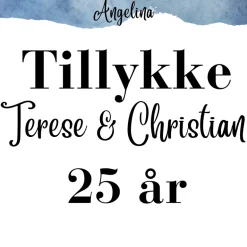 Rødt Æresport Skilt m/Tekst