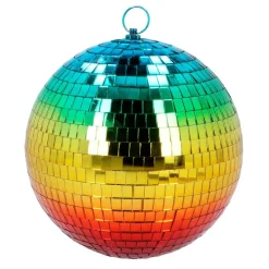 Regnbue Discokugle, ø20 cm