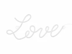 Romantisk "Love" Neonskilt, 26 x 61 cm