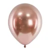 Rosegold Balloner Chrome 30 cm, 10 stk.