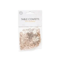 Rosegold "Just Married" Konfetti, 14 gr
