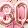 Rosegold Tal Ballon 35 cm - 3