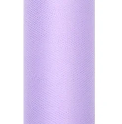 Rulle med lavendel tyl 30cm x 9m