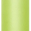 Rulle med limegrønt tyl 0.30 x 9m