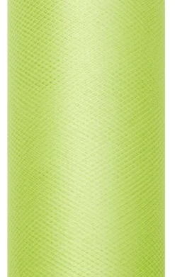 Rulle med limegrønt tyl 0.30 x 9m