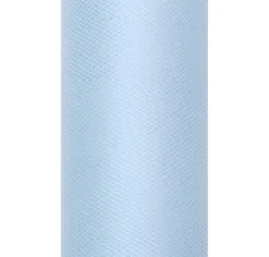 Rulle med lyseblåt tyl 30cm x 9m