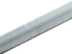 Rulle med Organza glimmer sølv 0.36 x 9m