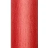 Rulle med rødt tyl 30cm x 9m