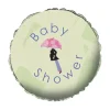 Rund "Baby Shower" Folieballon, 46 cm