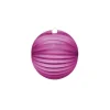 Rund Papirlanterne I Pink, 25cm