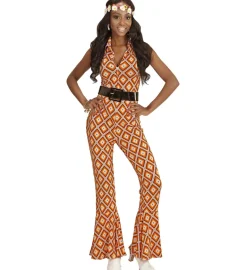 70s Groovy Jumpsuit, Dame