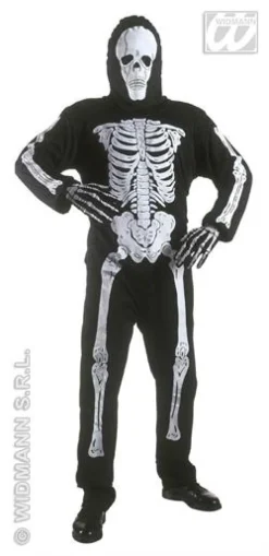 Skelet Halloween Kostume til Voksne