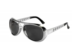 Sølv Elvis Brille