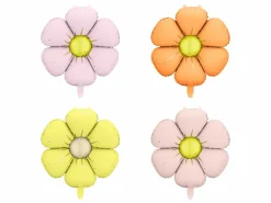 Små Blomster Balloner, 4 stk.
